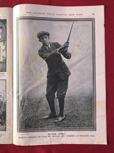 Roger Bresnahan Police Gazette 14. August 1915 Chicago Cubs - Bild 7 von 8