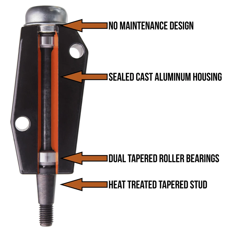 Paquete de 1 montaje de soporte de brazo loca delantero Foto 4 de 4