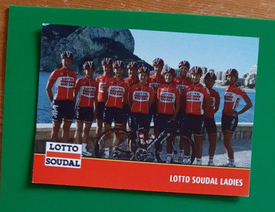 CYCLING card cycling team LOTTO SOUDAL LADIES 2016