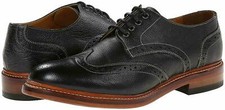 Stacy Adams Men's Madison 2 Leather Black Oxford Wingtip Shoes 476421
