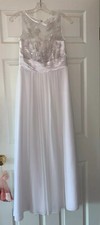 DB Studio 674900 Wedding Dress 2 Davids Bridal Sequin Hemmed 5' 3"