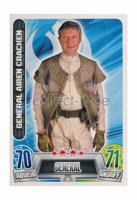 Force Attax Movie Cards 2 10 - GENERAL AIREN CRACKEN - General - Allianz