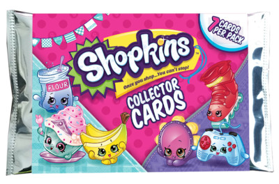 SHOPKINS Season Series 5 & 6 Collector Trading Cards 15 x Packs Random from  Box | eBay