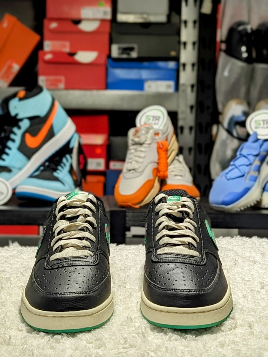 Nike Court Vision Low Plaid Green Black FD0321-010 Men's