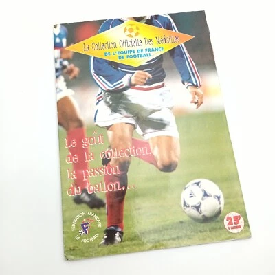 La collection officielle des médailles de l'équipe de FRANCE de Football 1998 - Photo 1/4