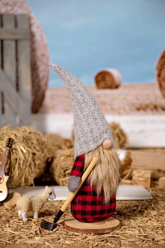 3PC Christmas Gnomes: Swedish Tomte Nisse Plush, Collectible Decor & Party Gifts - Picture 5 of 9