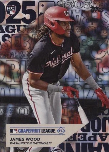 JAMES WOOD RC AUTO REDEMPTION 2025 Topps Archives Signature Series