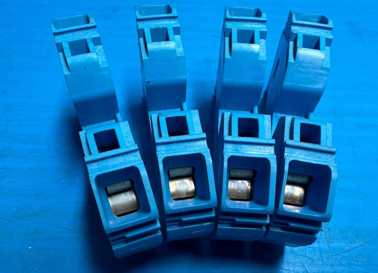 LOT OF 4 WAGO 285 IEC 60947-7-1 1000V 1500V DC 35MM² TERMINAL BLOCKS