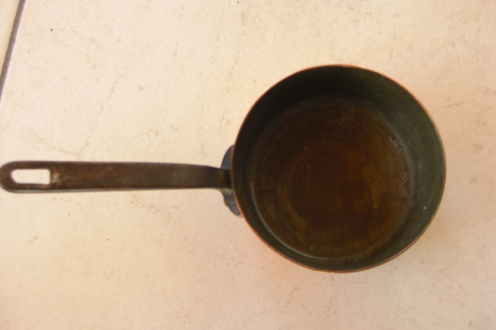 petite casserole cuisinier en cuivre étamée vintage diamètre 12 cm. eBay