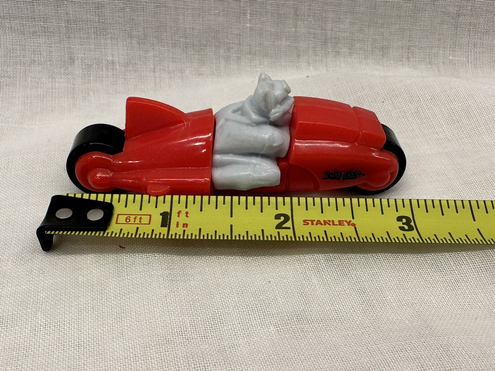 1996 Carl's Jr. SWAT Kats Radical Squadron, Radical Ride, Excellent Condition 3&rdquo;