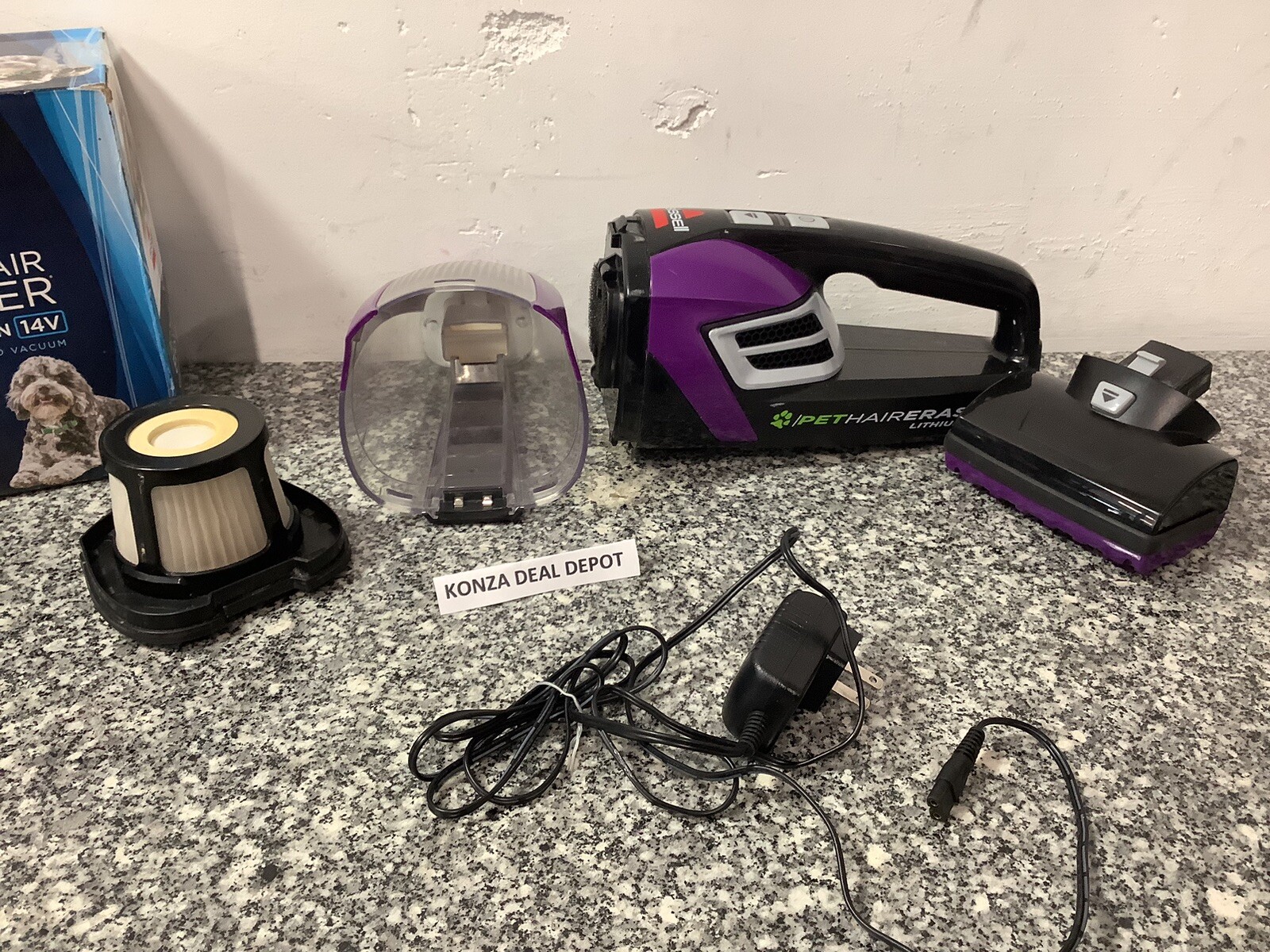 Handheld Bagless Vacuum Pet Hair & Dirt Eraser Lithium Cordless Floor