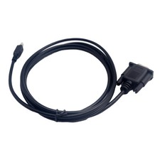 1pc 1.8m DB9 Female To Mini USB 5pin Male 90 Degree Right Angle Connector Cable