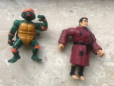 TMNT Turtles 2 figures Splinter Mickey lot