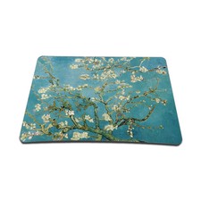 Soft Neoprene Notebook Laptop Optical Mouse Pad Almond Trees MP-60
