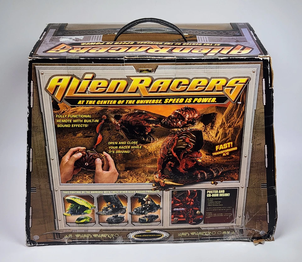 Alien Racers GNARL 2004 Fast Transforming R/C Radio Control 27 MHZ w/ Canopy NIB - Image 3 of 4