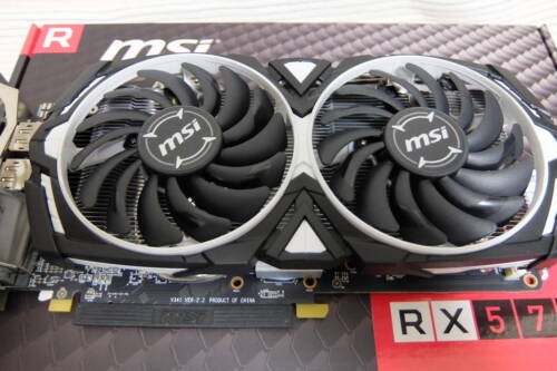 MSI RADEON RX570 ARMOR 8GB From Japan - Picture 5 of 9