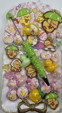 40 Dancing In The Rain Duck Focal Beads For Beadable Pens Keychains Pen Included