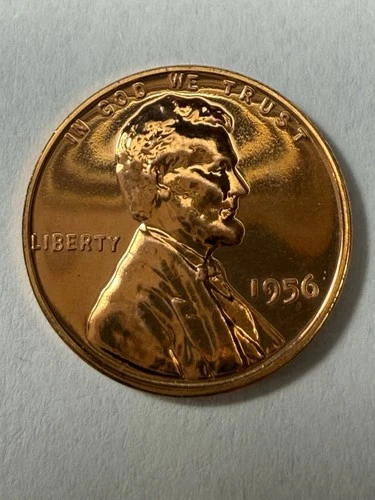 ** 1956 GEM PROOF LINCOLN CENT  (UPGRADE THAT SPOT IN YOUR SET)   NICE COIN🔥 **