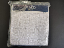Vtg Honors Baby White Baby Blanket 36 x 50 - New Old Stock Sealed - Made in USA