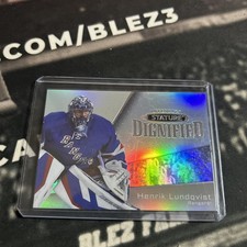 2022-23 Upper Deck Stature Dignified Henrik Lundqvist #D-11 New York Rangers