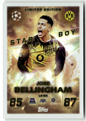 Topps Match Attax CL 2025-26 No. LE 20 Jobe Bellingham Star Boy