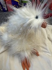 NEW Jellycat Charlie Chicken BNWT Cream cm.35 Soft Toy Rare Retired Beanie Plush