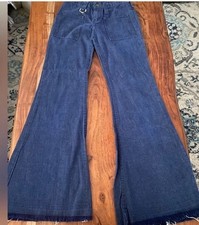 70's Wrangler Women's Flared Blue JeansWranglerSize: 5