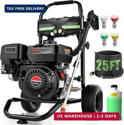 #ad 4200PSI Pressure Washer 4.0GPM Heavy Duty Power Washer with 5 Quick Connect Noz $590.57