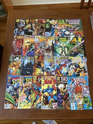 24 AMALGAM 1 SHOTS DARKCLAW SPIDER-BOY COMPLETE SET LOT MARVEL  / DC