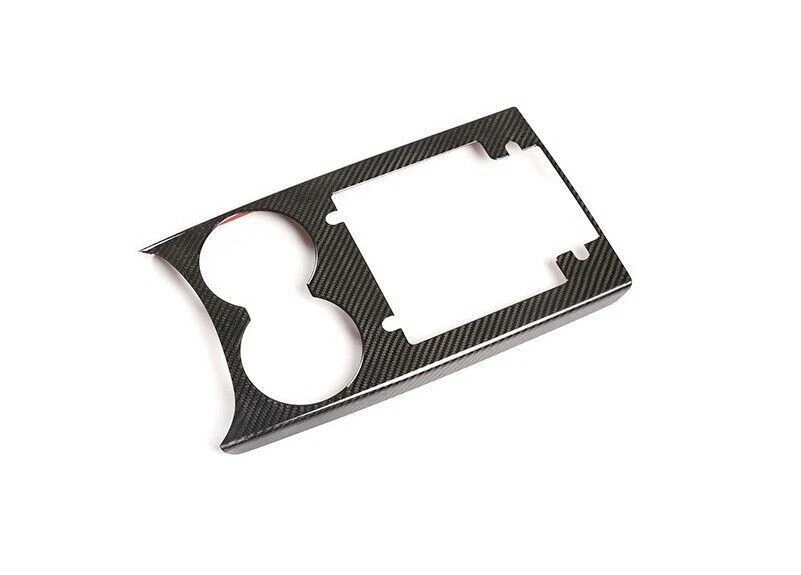 Cubierta de panel de copa de agua de fibra de carbono real apta para Porsche Macan 2014-2020 Foto 2 de 4