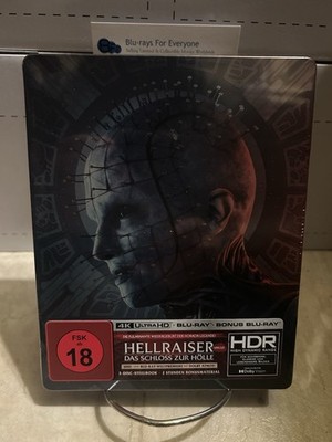 Hellraiser The Castle of Hell 4K SteelBook UHD Blu-ray Germany [2022] No Dent