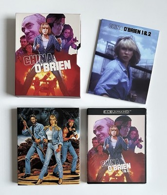 China O'Brien 1 & 2 LE (4K Ultra HD + Blu-ray) Vinegar Syndrome Cynthia Rothrock