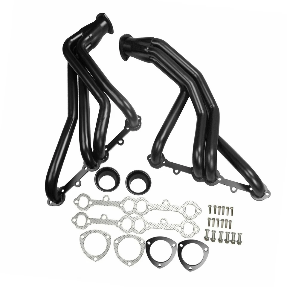 LONG TUBE HEADERS FOR SBC 305 327 350 SMALL BLOCK CHEVY CORVETTE 1963-1982 Foto 2 de 4