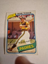 GENE TENACE 1980 TOPPS #704 FREE SHIPPING 