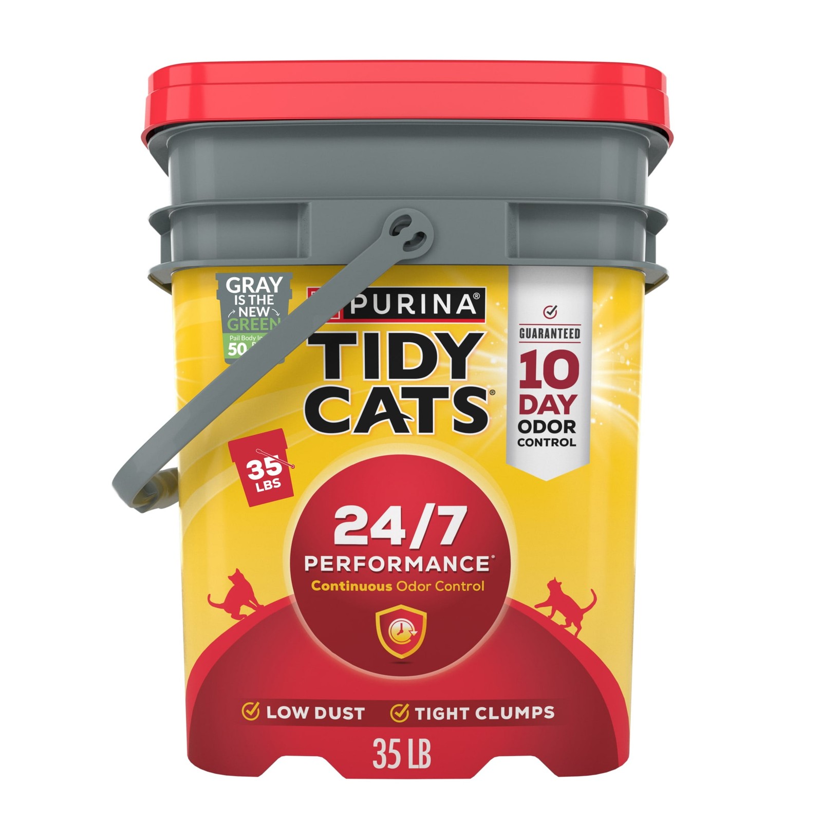  Tidy Cats 24/7 Clumping Cat Litter, Low Dust, Deodorizing, 