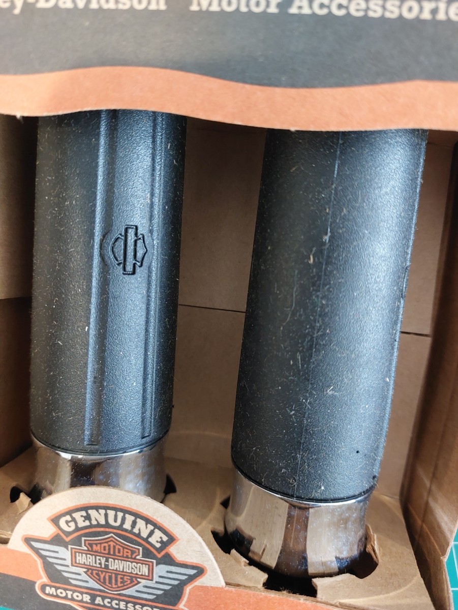 HARLEY DAVIDSON 100TH ANNIVERSARY HAND GRIPS #56679-02 NEW for