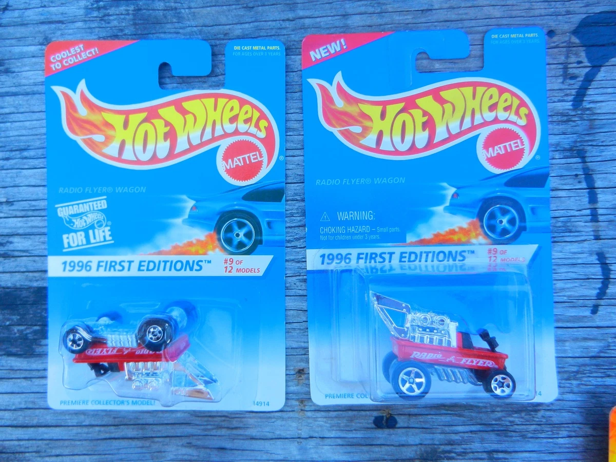 Hot Wheels First Editions 1996 Vehicle Year Vintage Manufacture
