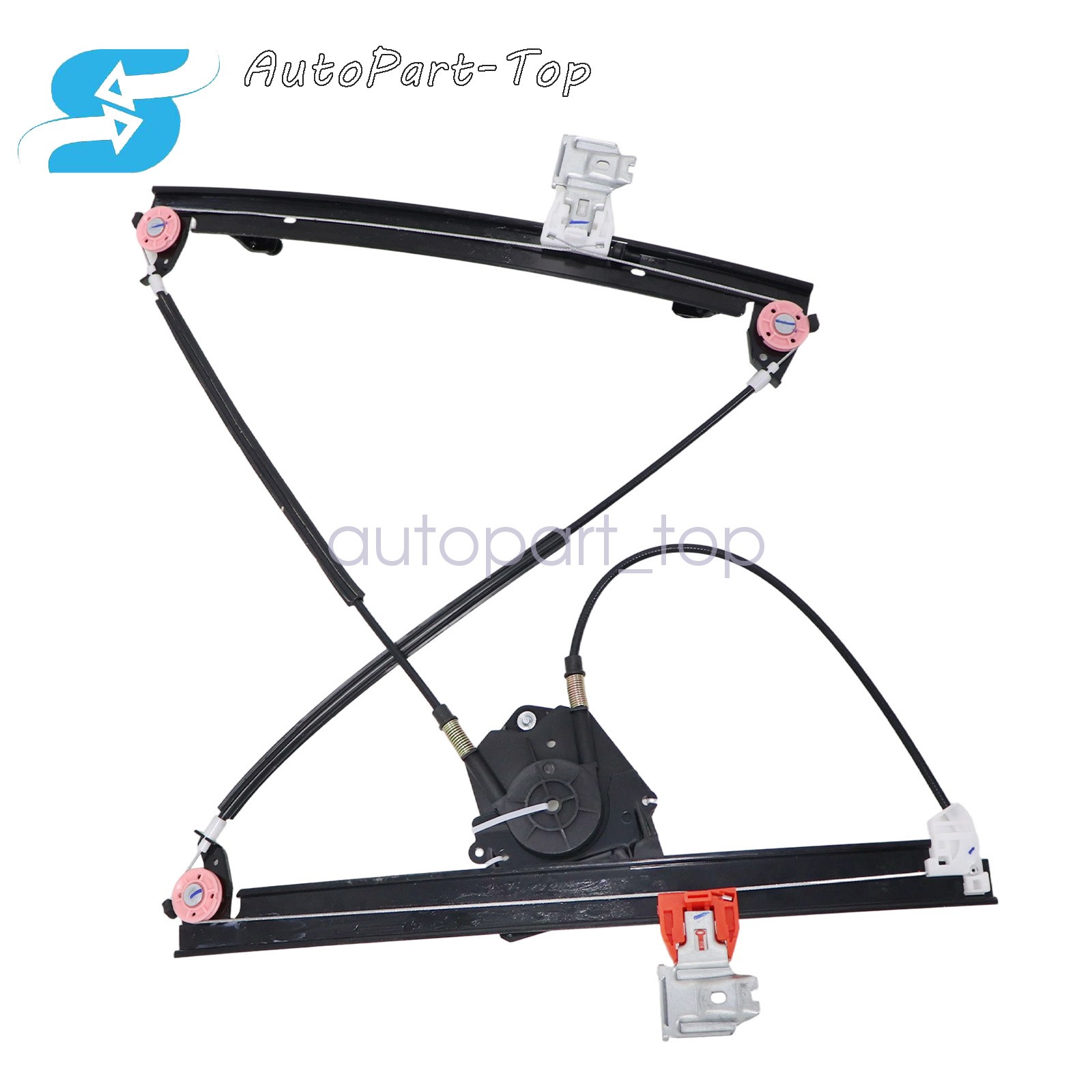 Left Rear For 03-13 Maserati Quattroporte M139 Door Window Regulator W/O Motor