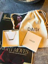 Daisy Jewellery Emma Name Necklace Sterling Silver Adjustable Chain BNIB