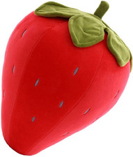 Cute Fruit Kids Pillow Stuffed Strawberry Plush Pillows Super Soft Girls Pillows