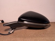 2013 Volkswagen Golf Mk7 Passenger Side Black Wing Mirror FREE POSTAGE   *8