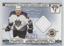 2001-02 Pacific Private Stock Titanium Adam Deadmarsh Bryan Smolinski #18 h3a