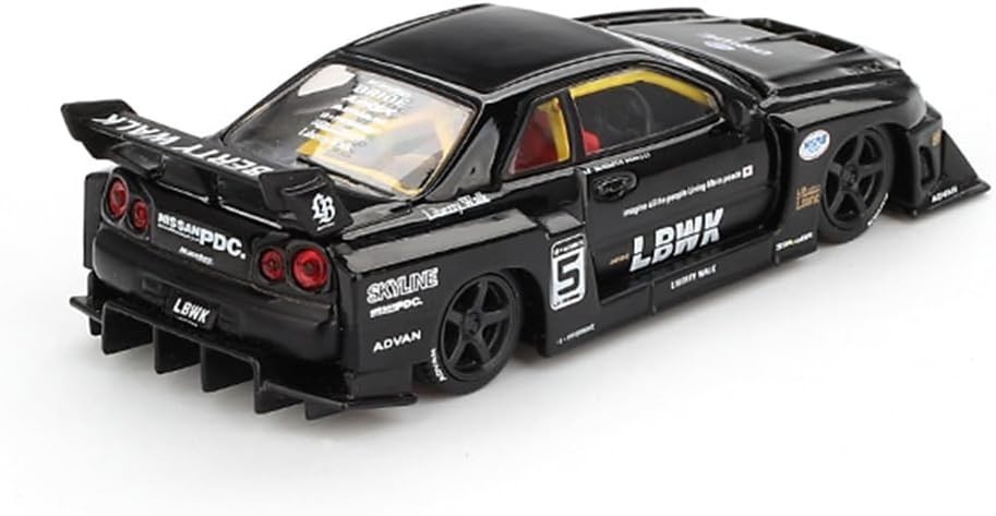限定 Mini GT ER34 LBWK 2個セット Mini GT 1:64 Nissan LB-ER34 Super Silhouette SKYLINE Black