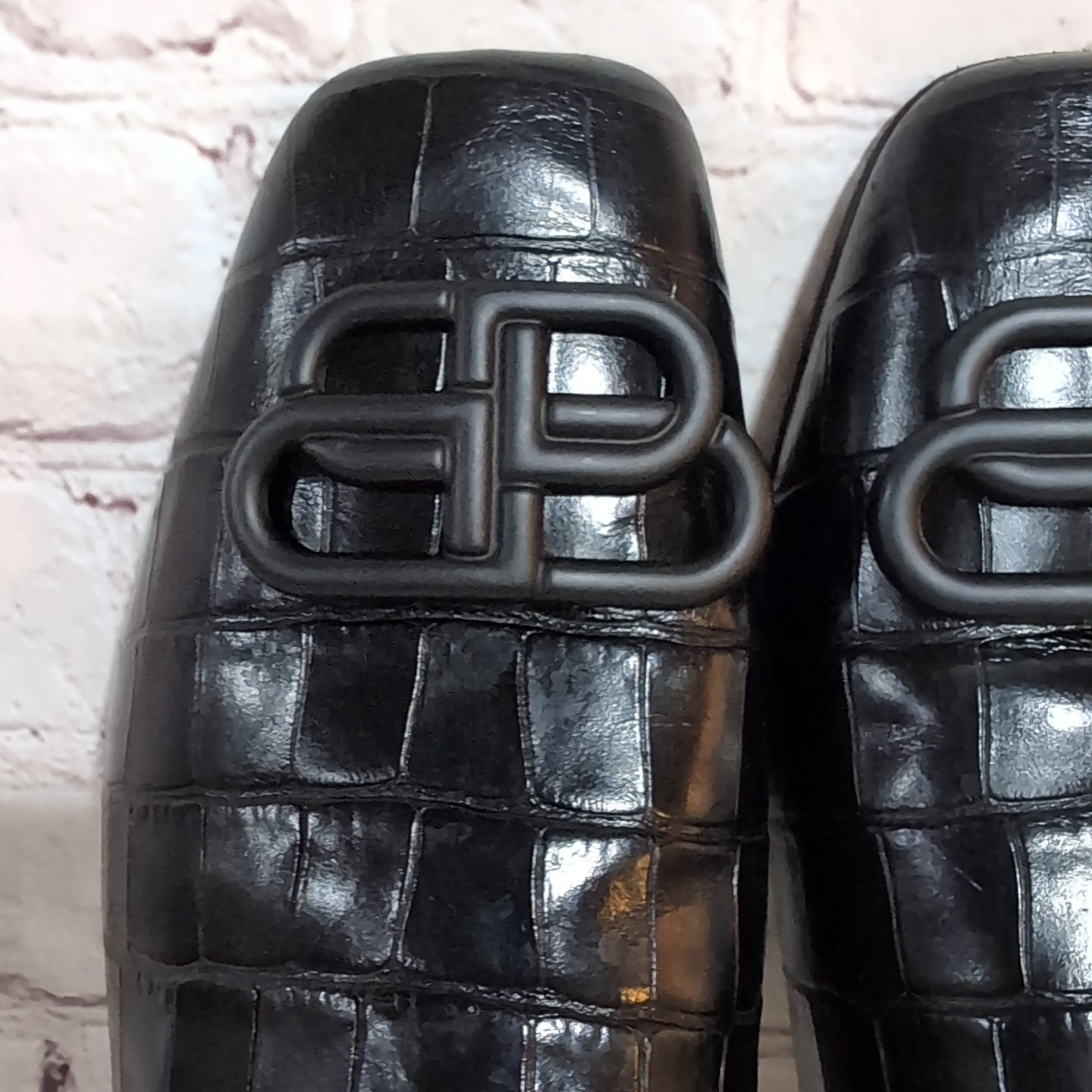 Balenciaga Women's Black Cosy BB Flat Mule Shoes Size 36 thumbnail 6