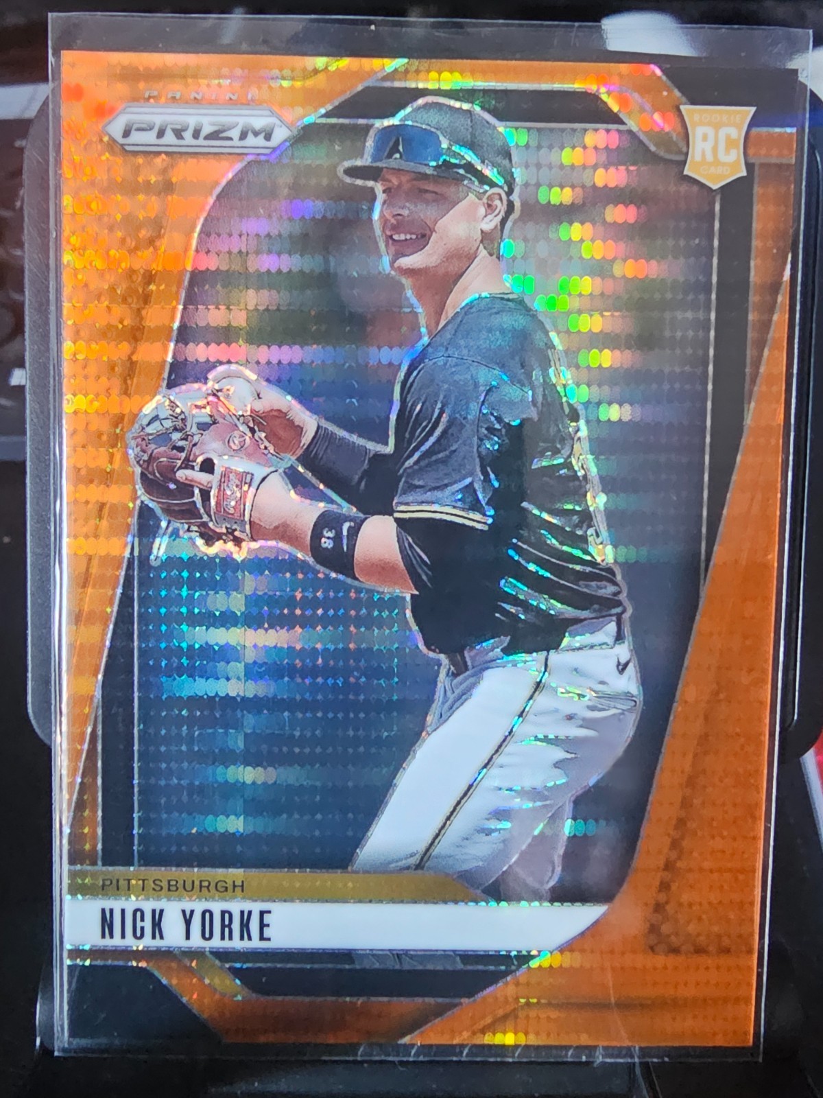 2025 Panini Nick Yorke Orange Pulsar Prizm /399