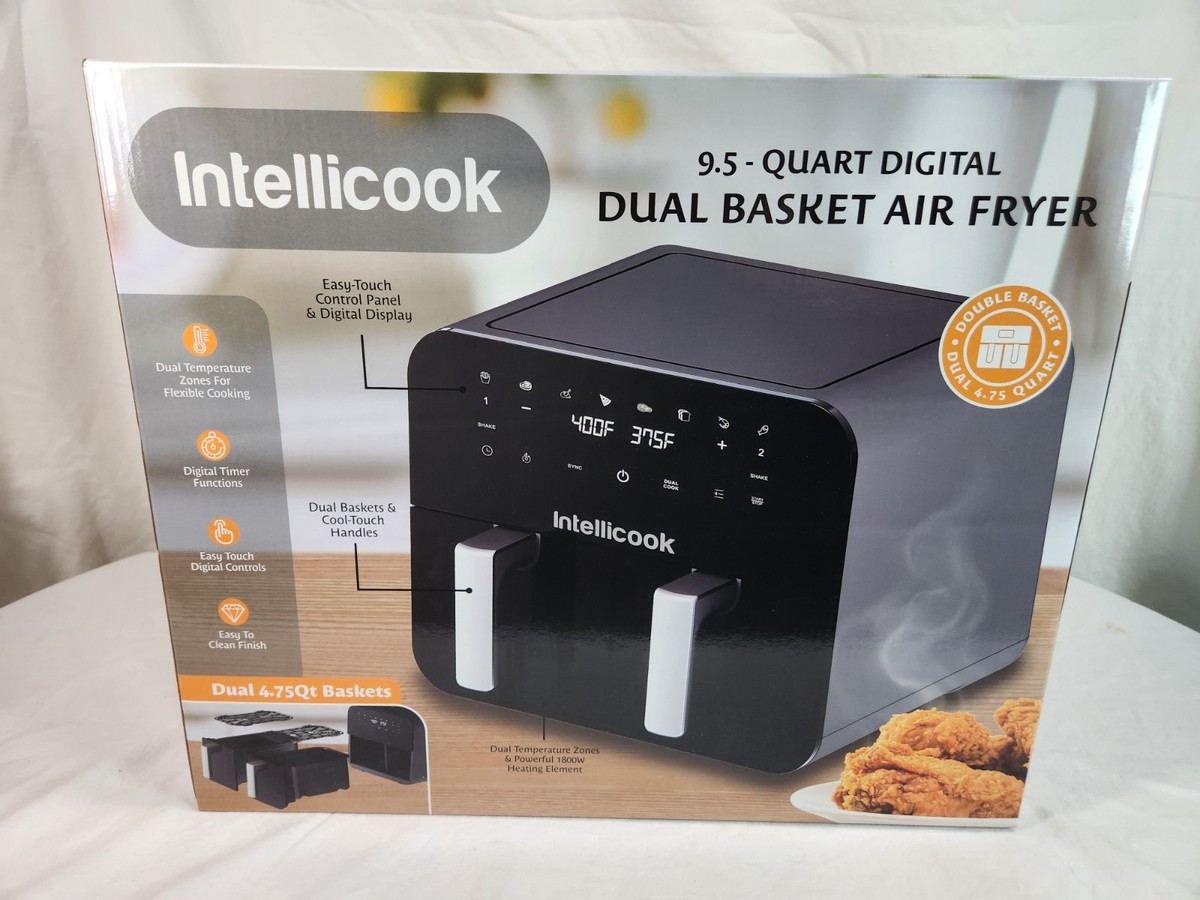 Intellicook (Complete Cuisine) 9.5 QT Dual Basket Digital Air