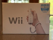 Nintendo Wii Video Game Console Bundle Complete In Box-No Wii Sports Disc Tested