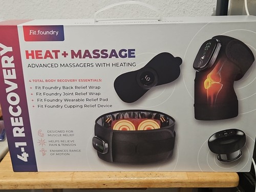 Fit Foundry Feat Massage Recovery Kit 4-in-1 Heat & Massage - Picture 5 of 8