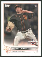 2022 Topps Opening Day #156 Sammy Long  San Francisco Giants 45883
