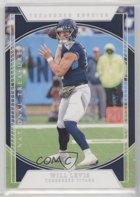 2023 National Treasures Treasured Rookies Holo Silver 18/25 Will Levis RC 0c3